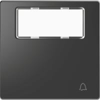 SE Merten D-Life Антрацит Клавиша 1-ая, с полем для надписи, «звонок»