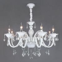 Хрустальная люстра 248/8 белый Eurosvet Albertina Хрустальная люстра 248/8 белый Eurosvet Albertina