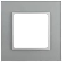 ЭРА 14-5101-03 Elegance Алюминий/алюм Стекло Рамка 1-ая