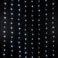 Гирлянда занавес 'Роса' белый 2*3м IP20 200-004 белый Eurosvet Роса