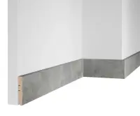 Плинтус RTV080.03.37 Бетон Невский ПВХ. 2400×80×16 мм RTV0800337