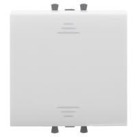 DKC Avanti Белое облако Выключатель двухполюсный 16A 2 модуля