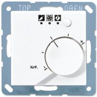 JUNG гигростат, регулятор влажности, белый