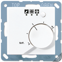 JUNG гигростат, регулятор влажности, шампань