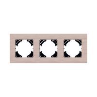 Рамка 3-постовая, золотой Kollinger Reflex AL RA3GD