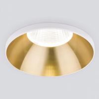 Встраиваемый точечный светодиодный светильник 25026/LED 7W 4200K SB бронза Elektrostandard Nuta a056783