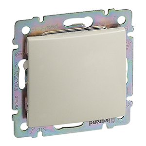 Legrand Valena Крем Выключатель 1-клавишный