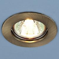 Точечный светильник 863 MR16 SB бронза Elektrostandard Naïve a030071