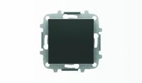 ABB SKY Чёрный бархат Заглушка с суппортом
