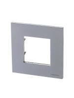 ABB NIE Zenit Серебро Рамка 1-я 2 мод