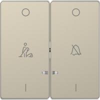 SE Merten D-Life Сахара Клавиша 2-ая, линзой LED, символ: «звонок»/горничная