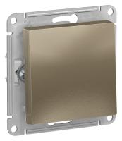 Systeme Electric AtlasDesign Шампань Выключатель 1-клавишный 2-полюсный, 10А, механизм