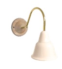 BIRONI Кампана Настенный светильник 1 плафон, песочное золото, золото 31/10