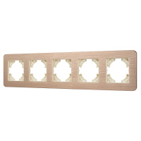 Arlight Рамка алюминиевая FRM-AKIRY-AL-5-GD (-)