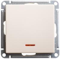 Systeme Electric Wessen 59 Беж Переключатель 1-клавишный с подсветкой 10АХ