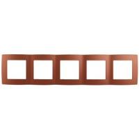 ЭРА 12-5005-14 Медь Рамка на 5 постов, 12