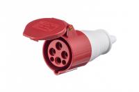 DEKraft Розетка переносная 214 3Р+РЕ 16А 380В IP44 РП-102