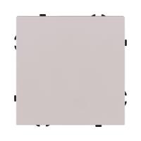 Выключатель 1-клавишный перекрестный 10А/250В, кашемир матовый Kollinger Eclipse EC-003CM