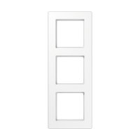 JUNG A550 Белый Рамка 3-ая для вертикальной и горизонтальной установки