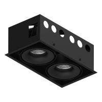 Корпус встраиваемого светильника SWG Combo-CRD2-BL 006674