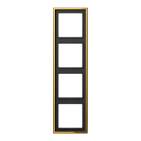 JUNG LS 990 Блеск золота Рамка 4-ая