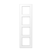 JUNG A 550 Белый матовый Рамка 4-ая