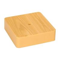 EKF PROxima Коробка разветвительная KMP-030-032 (100х100х28) светлое дерево