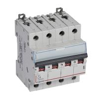 Legrand DX3 6000 Автоматический выключатель 10кА 4P 400В 4А 4 мод (С)