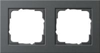 Gira E2 Антрацит Рамка 2-ая