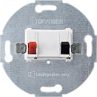 SE Merten Полярно-Бел Механизм АудиоРозетки 1-ой, пружинные клеммы