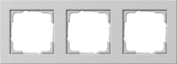Gira E2 Сер матовый Рамка 3-ая