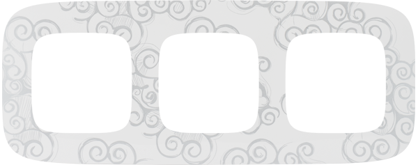 Legrand Valena ALLURE Нарцисс хром Рамка 3-ая