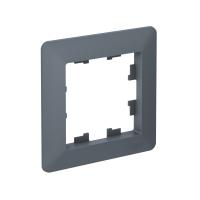 Systeme Electric AtlasDesign Air Грифель/дымчатый черный Рамка 1-ая