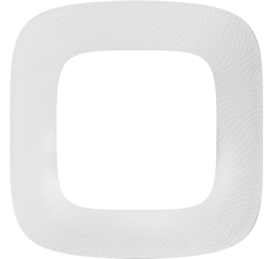 Legrand Valena ALLURE Тиснение белое Рамка 1-ая