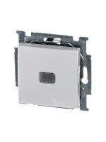 ABB BJB Basic 55 Бел Выключатель 1-клавишный с подсветкой