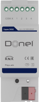 Donel KNX Универсальный интерфейс , 4 канала, монтаж на DIN-рейку, DCTBIF040001