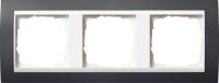 Gira Event Антрацит/Бел.глянц. Рамка 3-ая