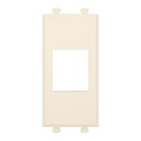 DKC Avanti Адаптер без шторки для Keystone Ванильная дымка", 1 модуль