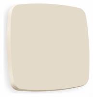 Лицевая панель OMEGA (Бежевый матовый) для 1-кл выключателей QUANT OP3210