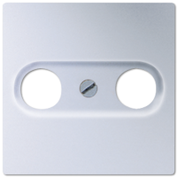 JUNG A 500 Алюминий Накладка TV-FM розетки