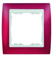 Simon 82 Красная полупрозрачная Рамка 2-ая