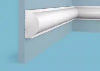 Молдинг MX040, 15х8, 2000мм, Экополимер/80