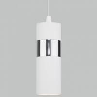 Подвесной светильник 50096/1 белый/хром Eurosvet Viero