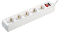 IEK Удлинитель У05К-выкл. 5 мест 2Р+PЕ/5метров 3х1мм2 16А/250В