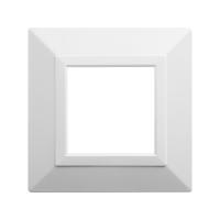 DKC Avanti Белый Металл Рамка 2 модуля