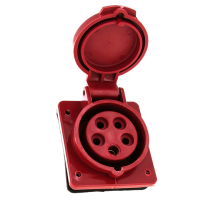 EKF PROxima Розетка стационарная внутренняя 425 3Р+РЕ+N 32А 380В IP44