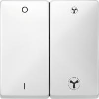 SE Merten SD Бел Две клавиши для выключателя вентилятора