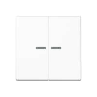 JUNG Клавиша для выключателя с подсветкой, белый