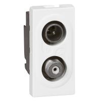 Legrand Mosaic Розетка TV-SAT 1M