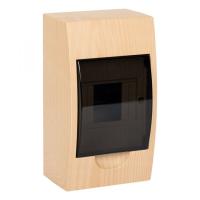 EKF PROxima Щит распределительный навесной ЩРН-П- 4 светлое дерево IP41